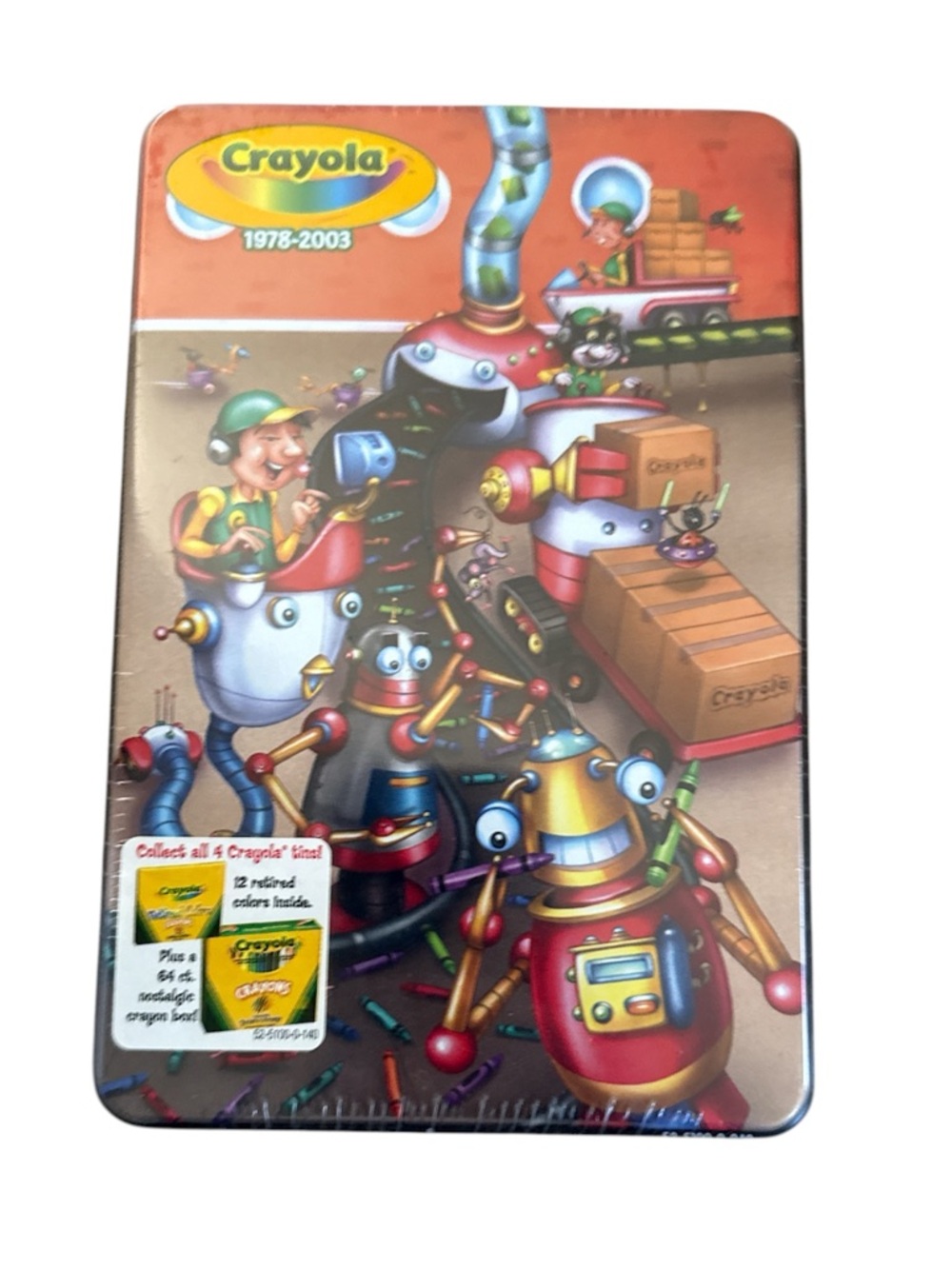 Vintage 1978-2003 Crayola Tin Box